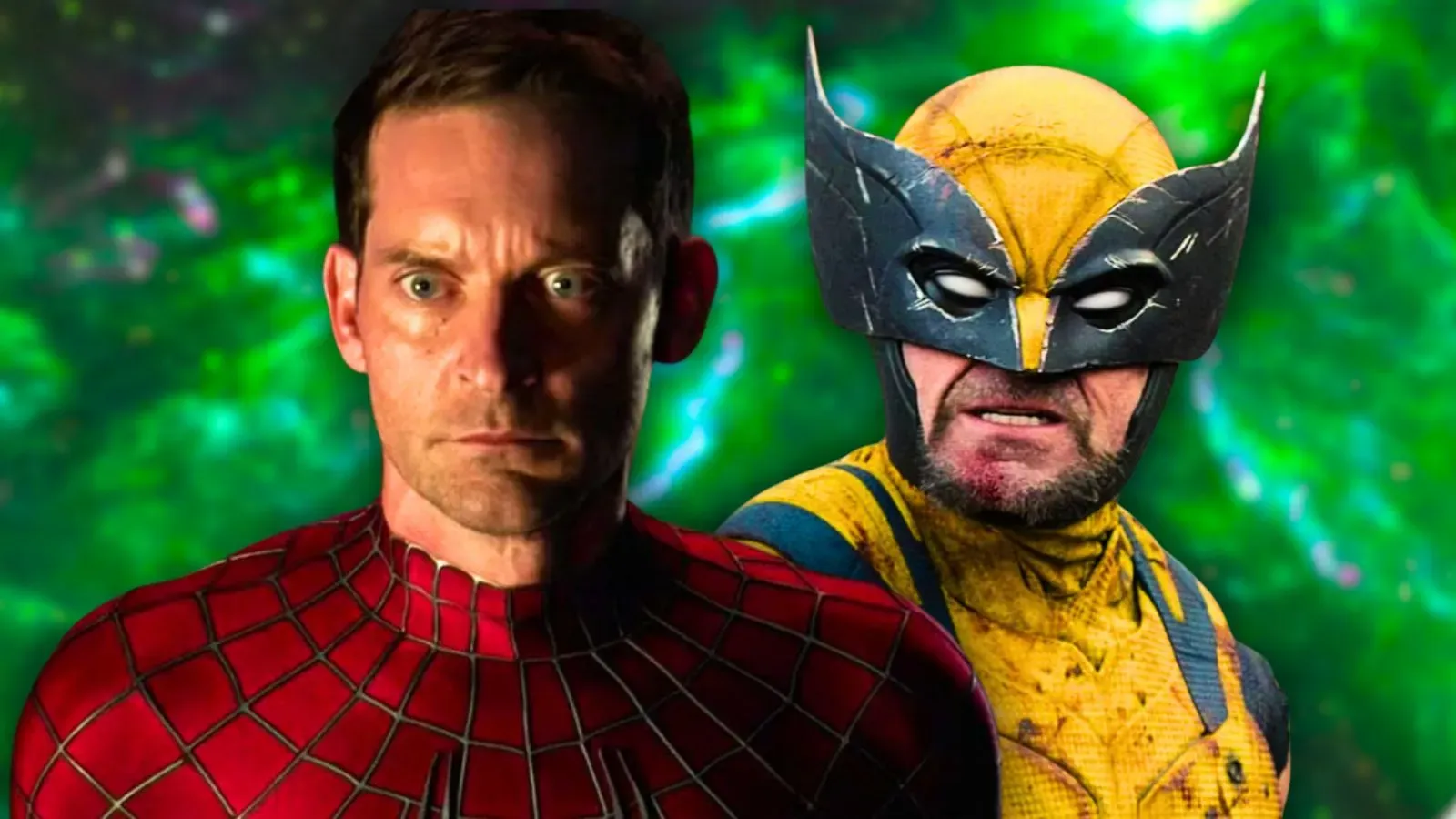 tobey maguire e hugh jackman em vingadores doutor destino vazada featured