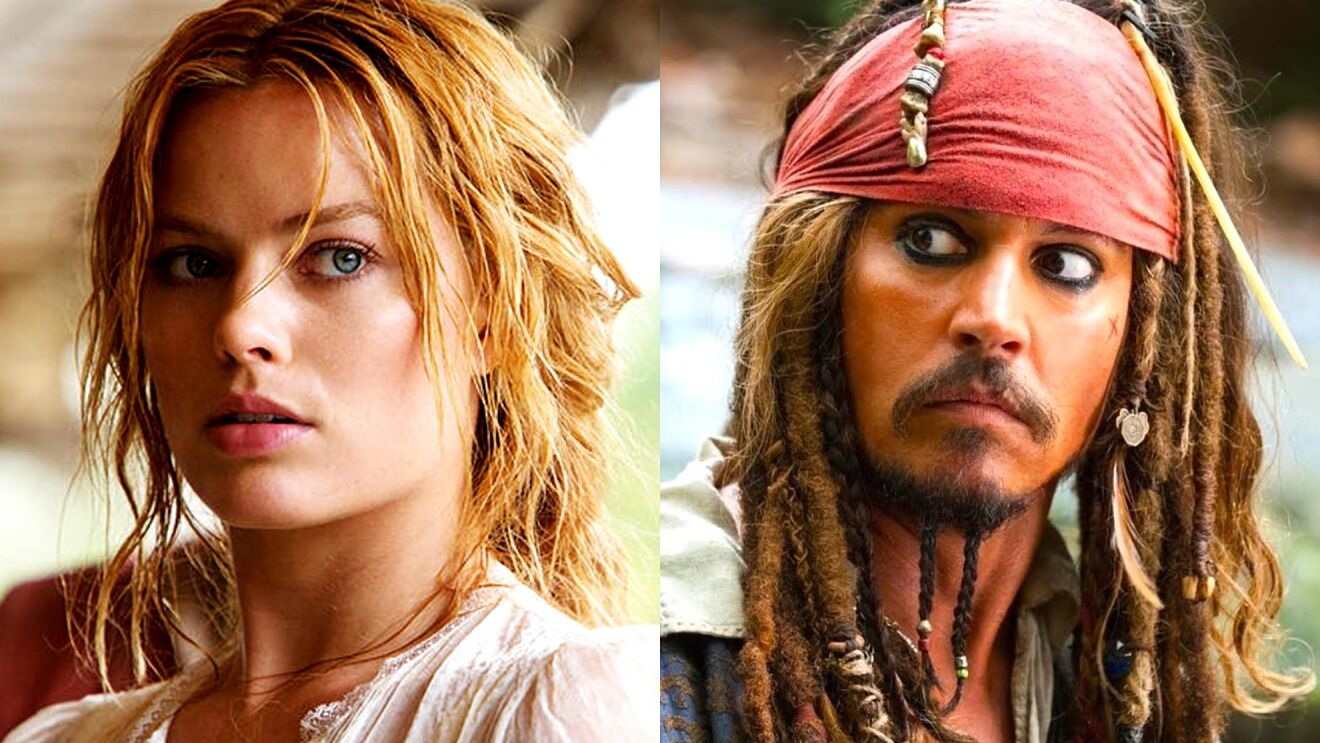 Piratas do Caribe 6 terá Margot Robbie como protagonista e Johnny Depp em negociações margot robbie piratas epgq
